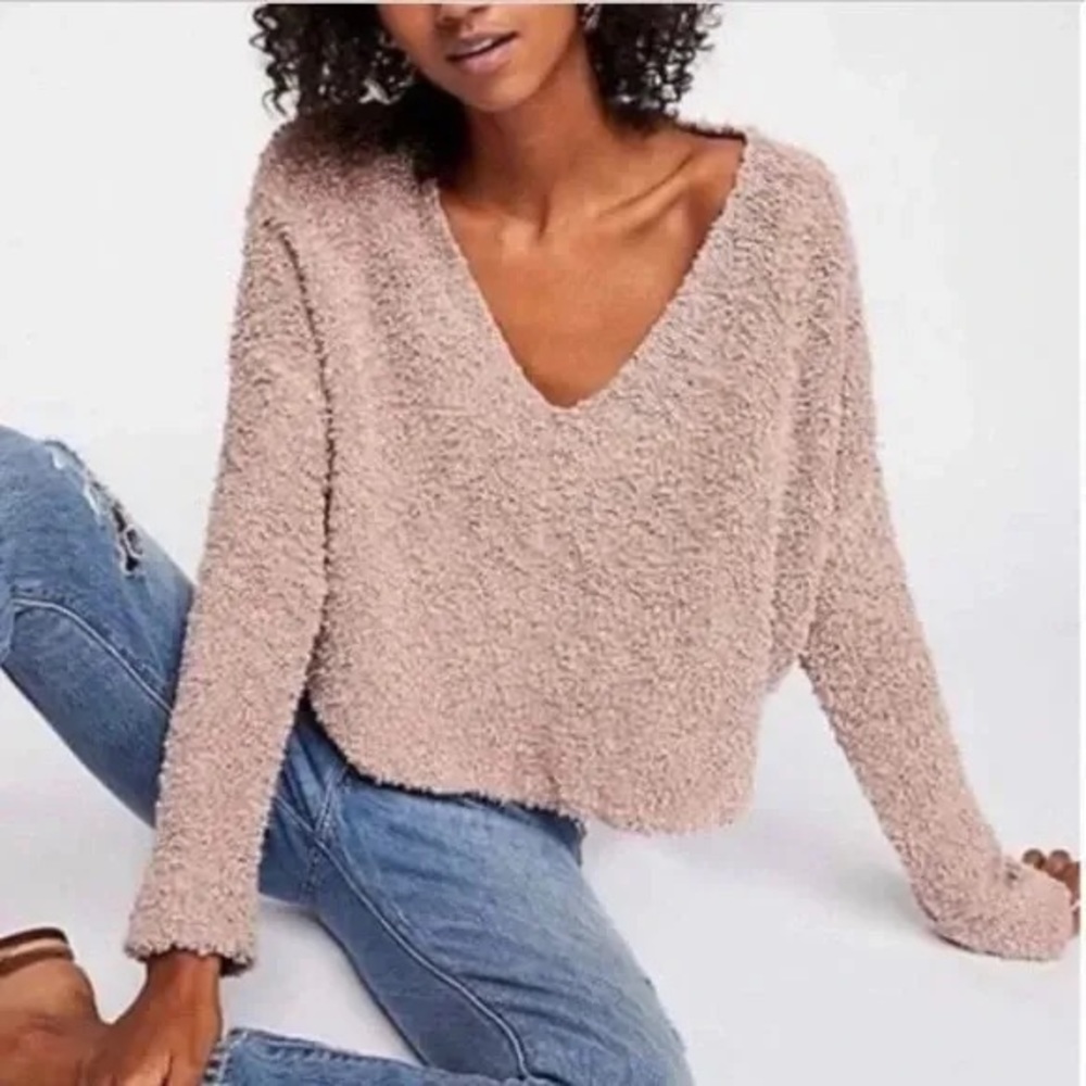 Free People Boucle Sweater